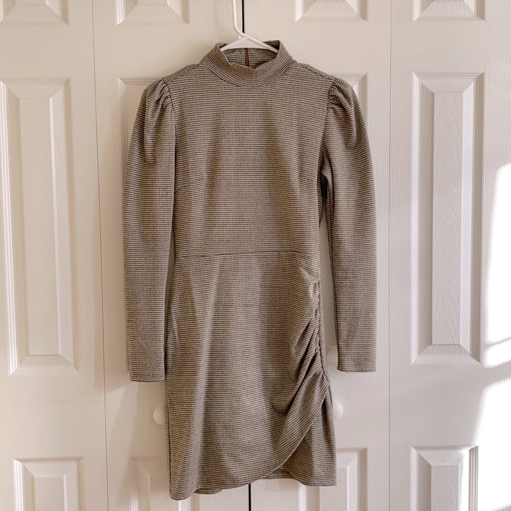 Forever 21 patterned office dress